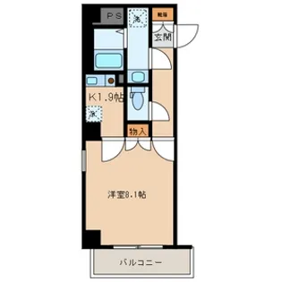 ステラ人形町【10階】の間取り