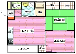 大立ビル【3階】の間取り