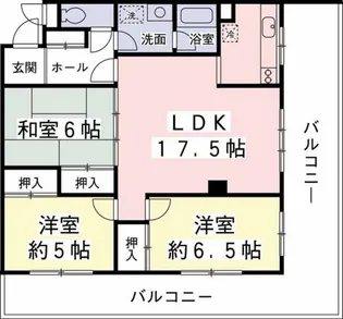 オアーキス代々木【4階】の間取り