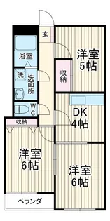 いわさきガーデン【2階】の間取り