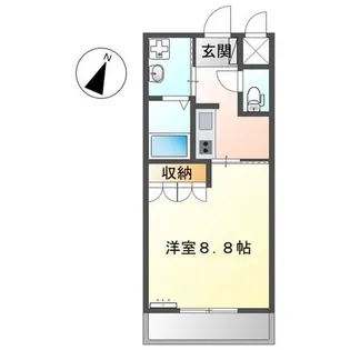 アビニティ【1階】の間取り