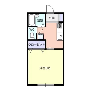 ハイツアメニティIII【2階】の間取り