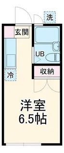 ローレル横濱壱番館【1階】の間取り