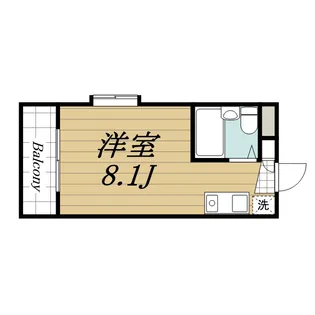 ワークス志津【4階】の間取り