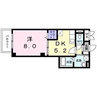 CLIVIA【2階】の間取り