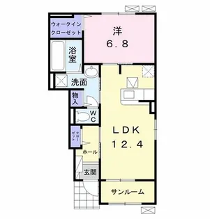 フェニックス B【1階】の間取り