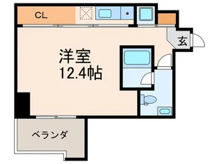 カーザ・エルミタッジオ【3階】の間取り
