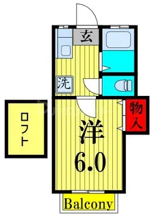 日乃出コーポ【2階】の間取り