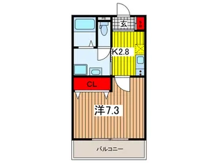 N.プライム浦和【1階】の間取り