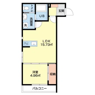ソーラ【1階】の間取り