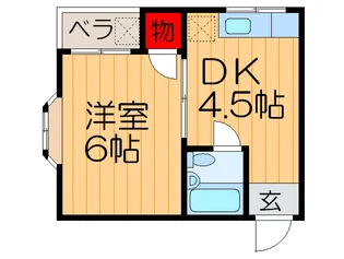 クリオコ-ト磯島【4階】の間取り