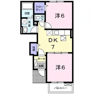 ポポロIV【1階】の間取り