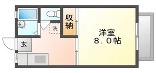 ジュネス奥田 C棟【2階】の間取り
