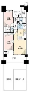サンデュエル長者【1階】の間取り