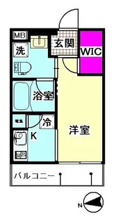 ブランドールII【3階】の間取り