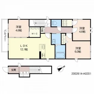 リラフォートH【2階】の間取り
