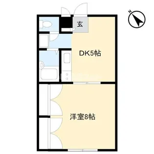 ノーヴァA【1階】の間取り