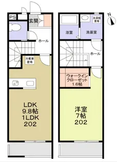 Luce(ルーチェ)【2階】の間取り