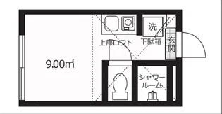 ディアマンテ中野【1階】の間取り