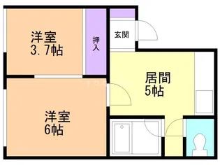 R.HAMADA1【1階】の間取り