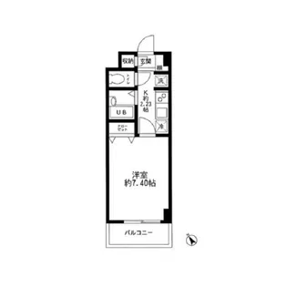 フォートラス板橋本町【2階】の間取り