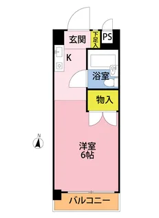 スイートマカロン【2階】の間取り