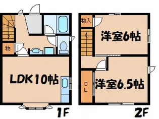 広島県広島市安芸区中野5【一戸建】の間取り