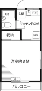 日向荘【2階】の間取り