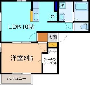 メゾン・ボヌール【1階】の間取り