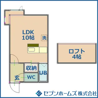 AMS奥村【3階】の間取り