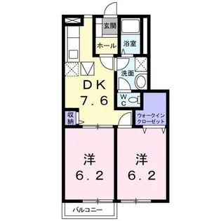 シェーネ ホフ【2階】の間取り