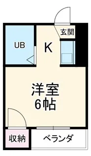 城南ビル【5階】の間取り