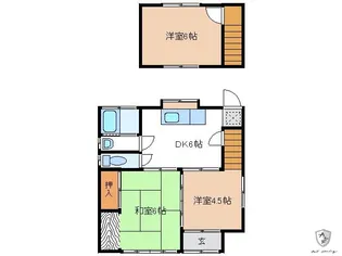 岐阜県多治見市池田町1【一戸建】の間取り