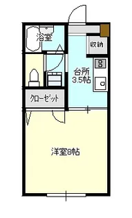 ディアスKII【1階】の間取り