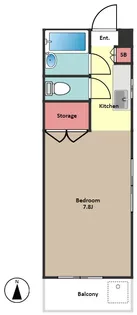 マンション日美3【1階】の間取り