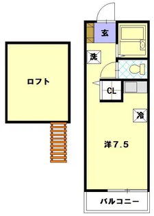 メゾンN【2階】の間取り