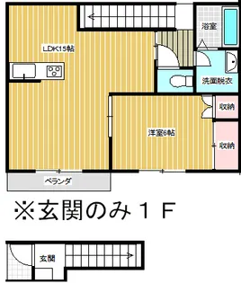 ルリール【2階】の間取り