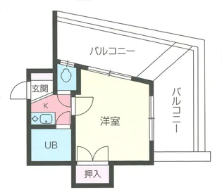 ハイツ25【5階】の間取り