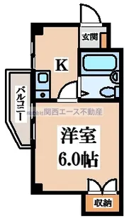 シャルマン中垣内【1階】の間取り