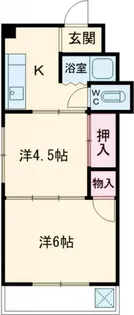 沼野マンション【2階】の間取り