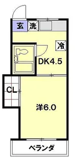 モリタビル【3階】の間取り
