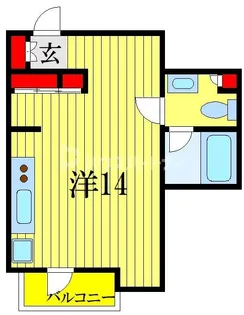 az haus【2階】の間取り