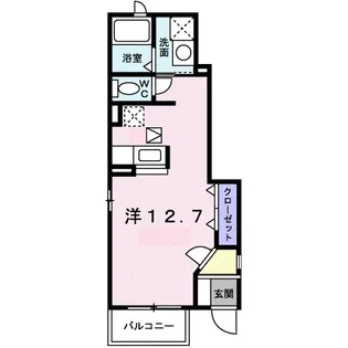 寿正 B【1階】の間取り