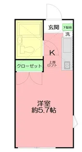 神奈川県藤沢市辻堂新町1【アパート】の間取り