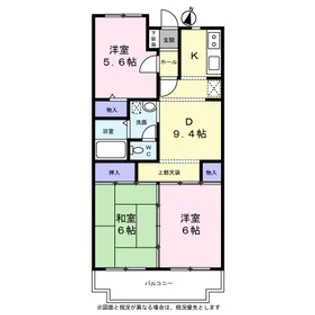 パークフローラ【1階】の間取り