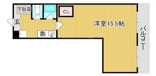 カーサ・ソラッツオ壱番館【4階】の間取り