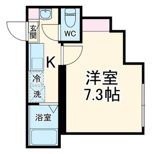 WithFun小田急相模原駅前【2階】の間取り