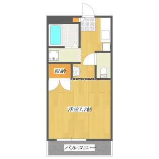 ライジングサン PartII【3階】の間取り