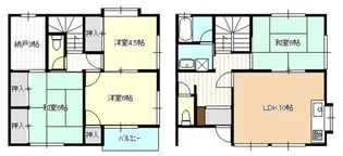 広島県広島市安佐南区東原3【一戸建】の間取り