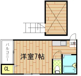エレガンテ博多駅南【2階】の間取り